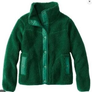 Women's Bean's Sherpa Fleece Jacket